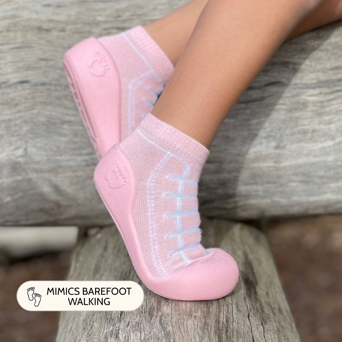 Pink Laces Sole Sox