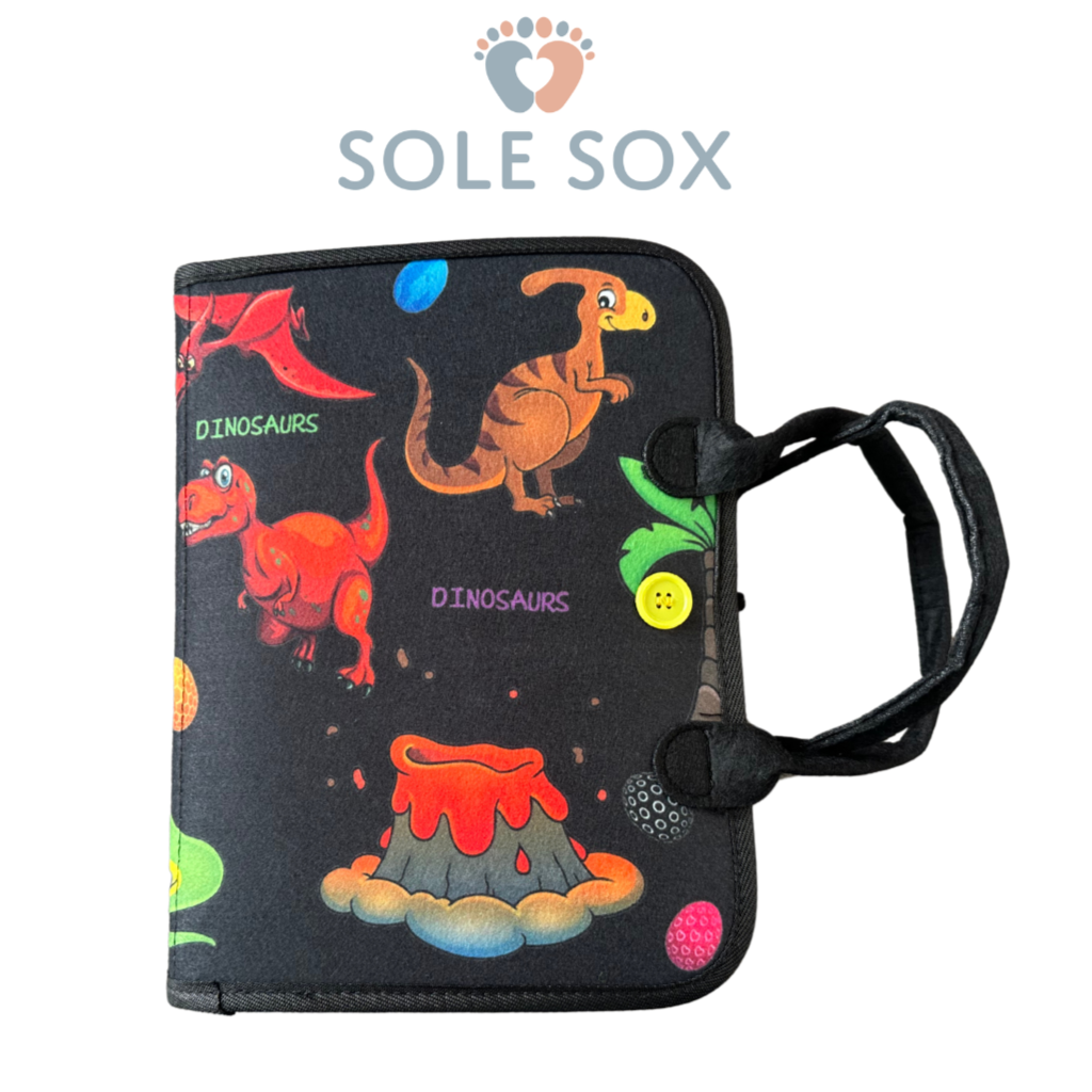 Dinosaur Felt Sensory Busy Book