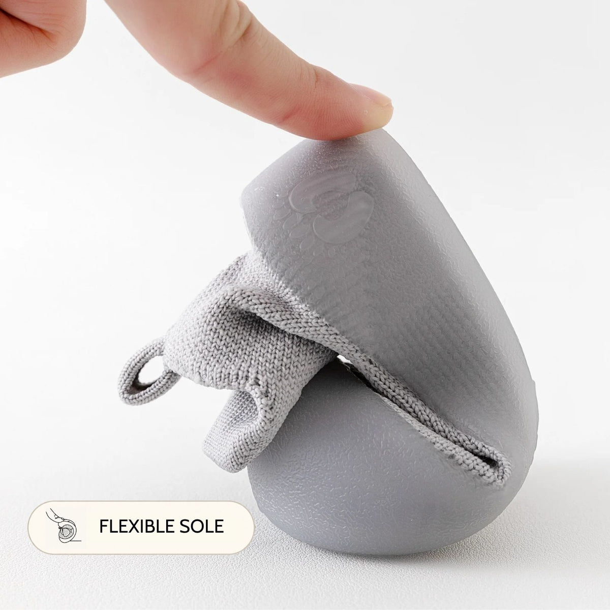 Ash Grey Sole Sox