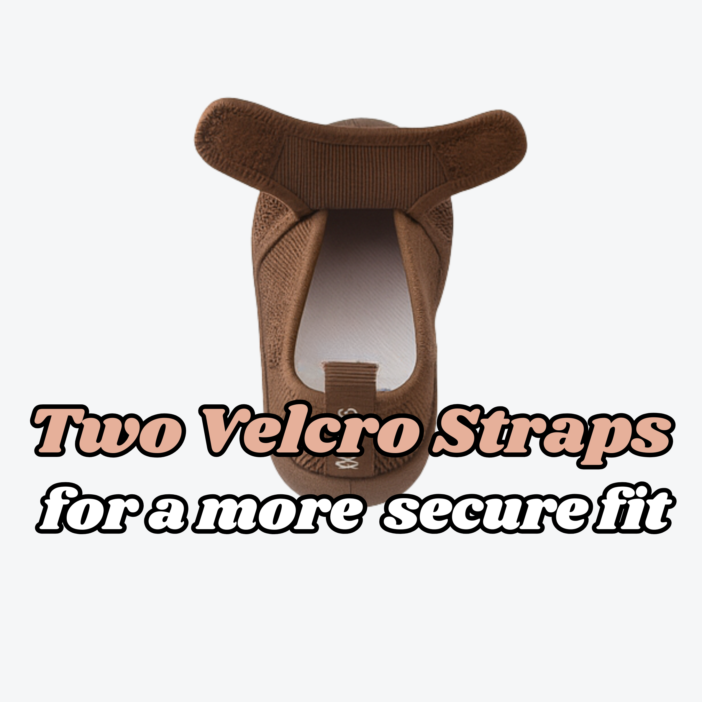 Chocolate Velcro Sole Sox