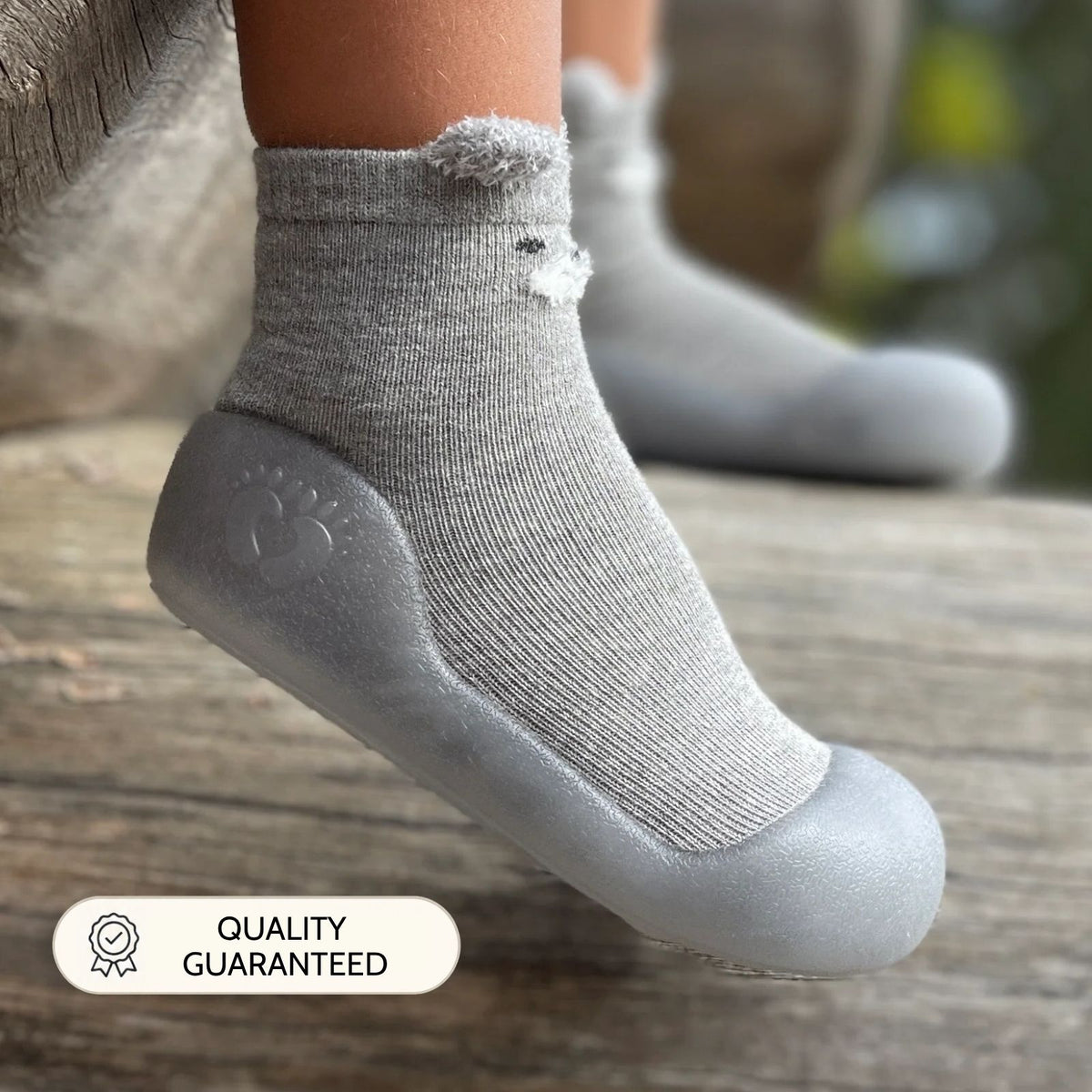 Grey Bear Sole Sox