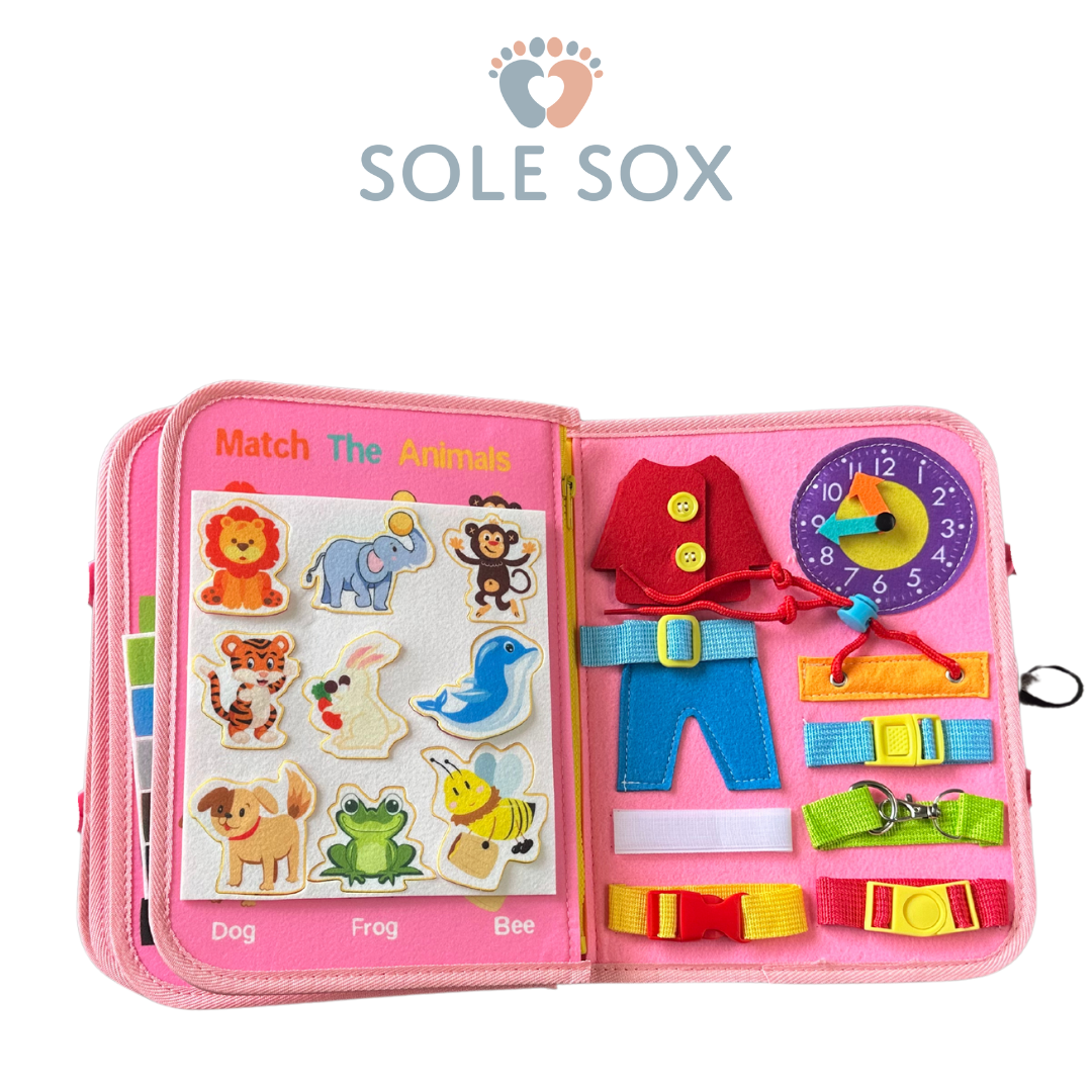 Unicorn Felt Sensory Busy Book