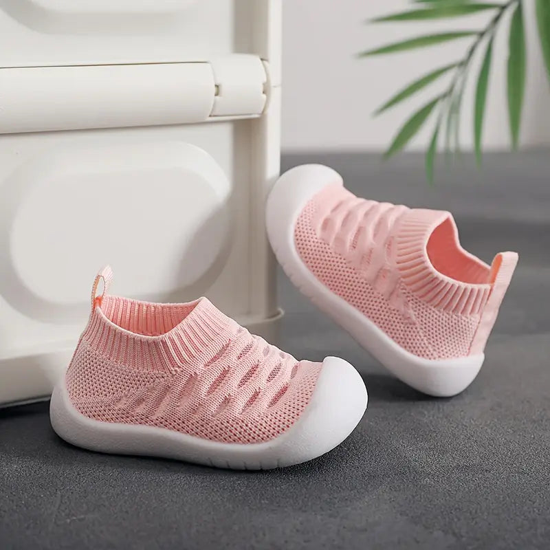 Pink Breathable Mesh Sole Sox