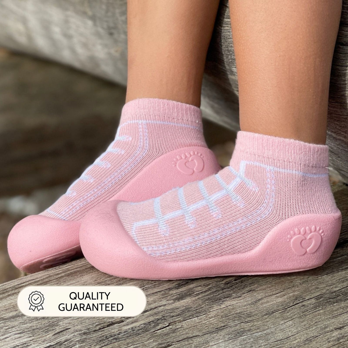 Pink Laces Sole Sox