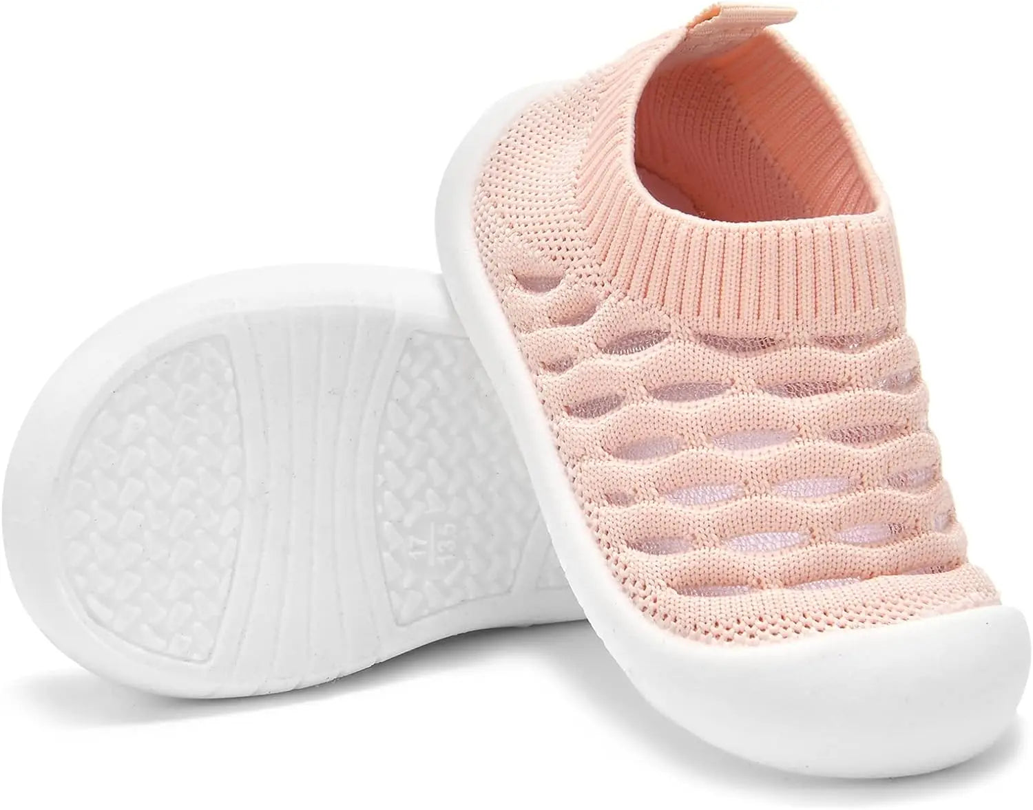 Pink Breathable Mesh Sole Sox