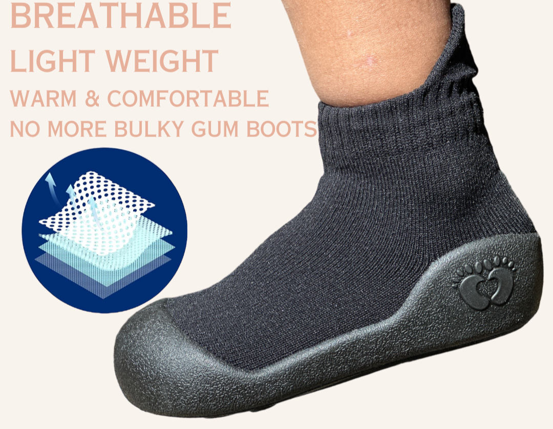 Boy's Water Resistant Sole Sox Bundle