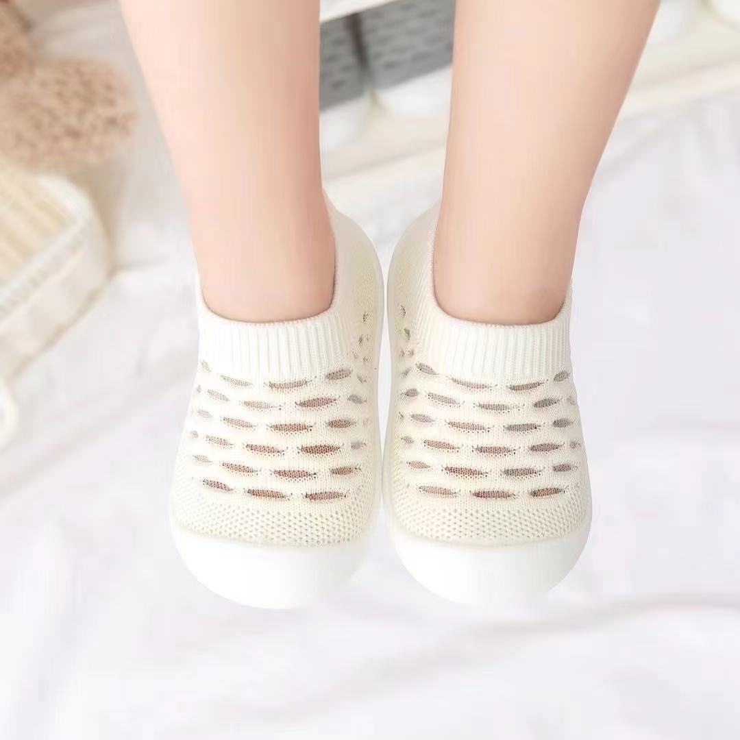 Lemon Breathable Mesh Sole Sox