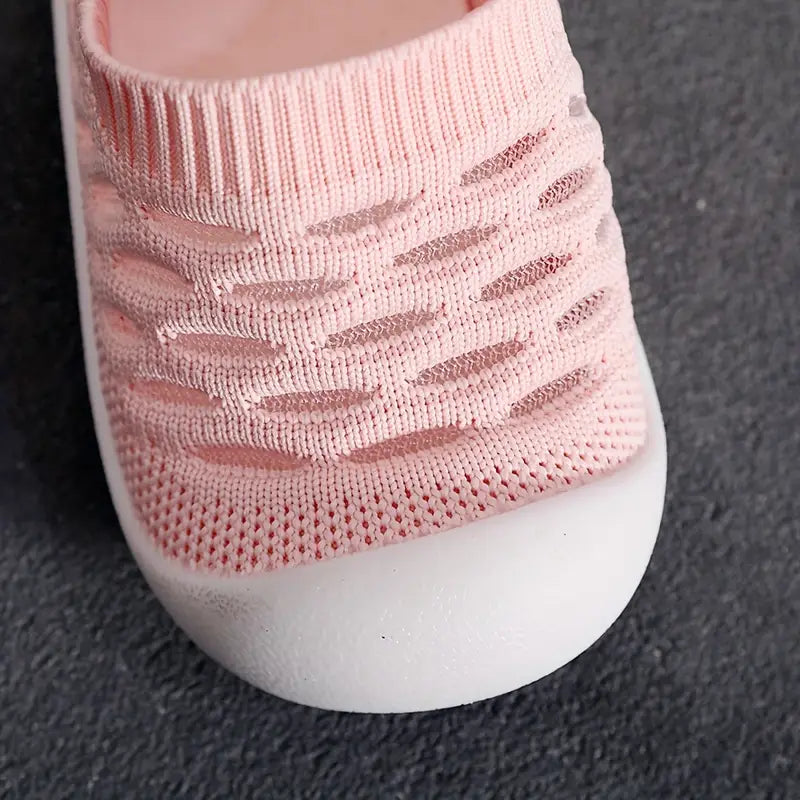 Pink Breathable Mesh Sole Sox