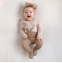 Load image into Gallery viewer, Cotton Romper With Straps
