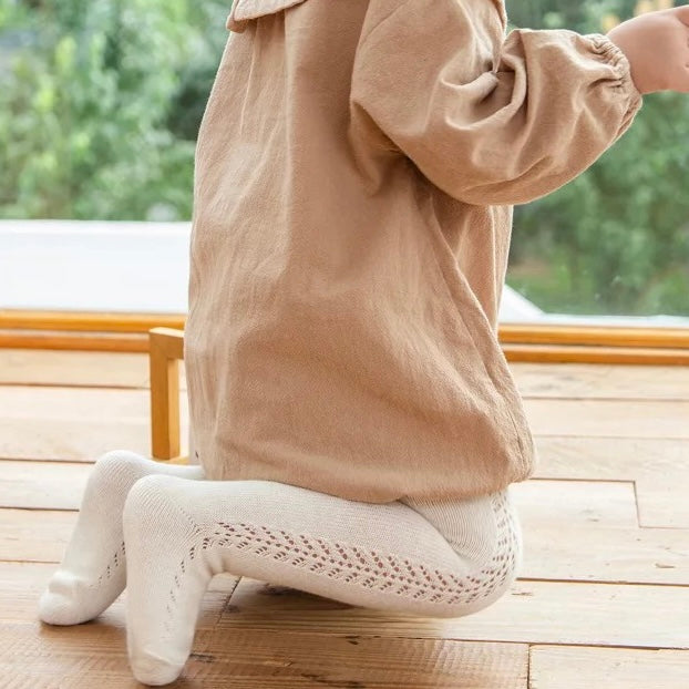 Side Design Cotton Stockings