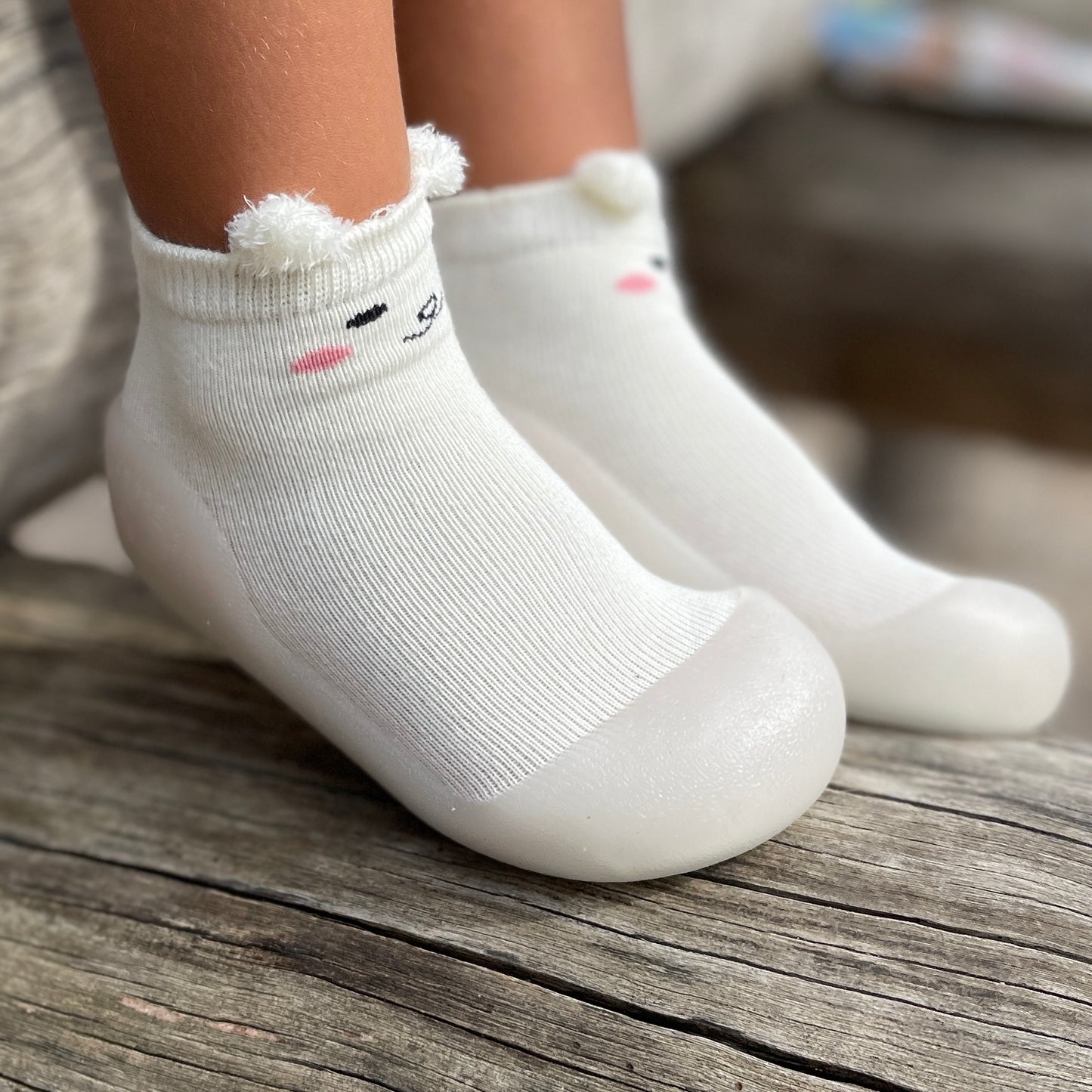 White Bear Pre-walker Baby Shoes