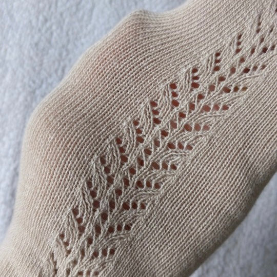 Side Design Cotton Stockings