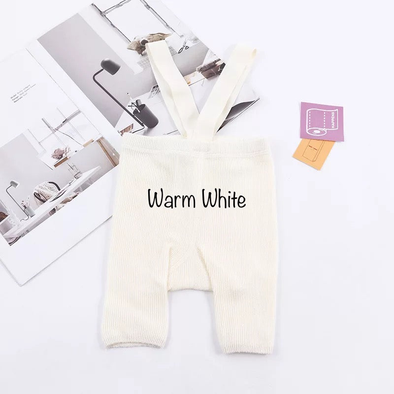 Cotton Shorts Romper With Straps