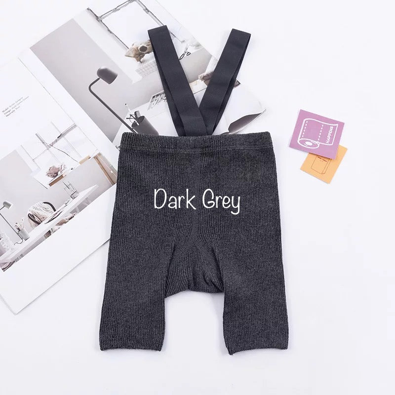 Cotton Shorts Leggings With Straps