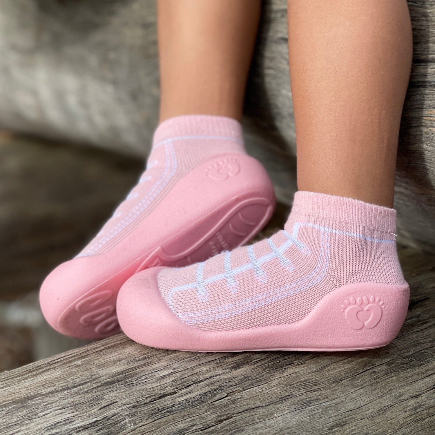 Pink Laces Sole Sox