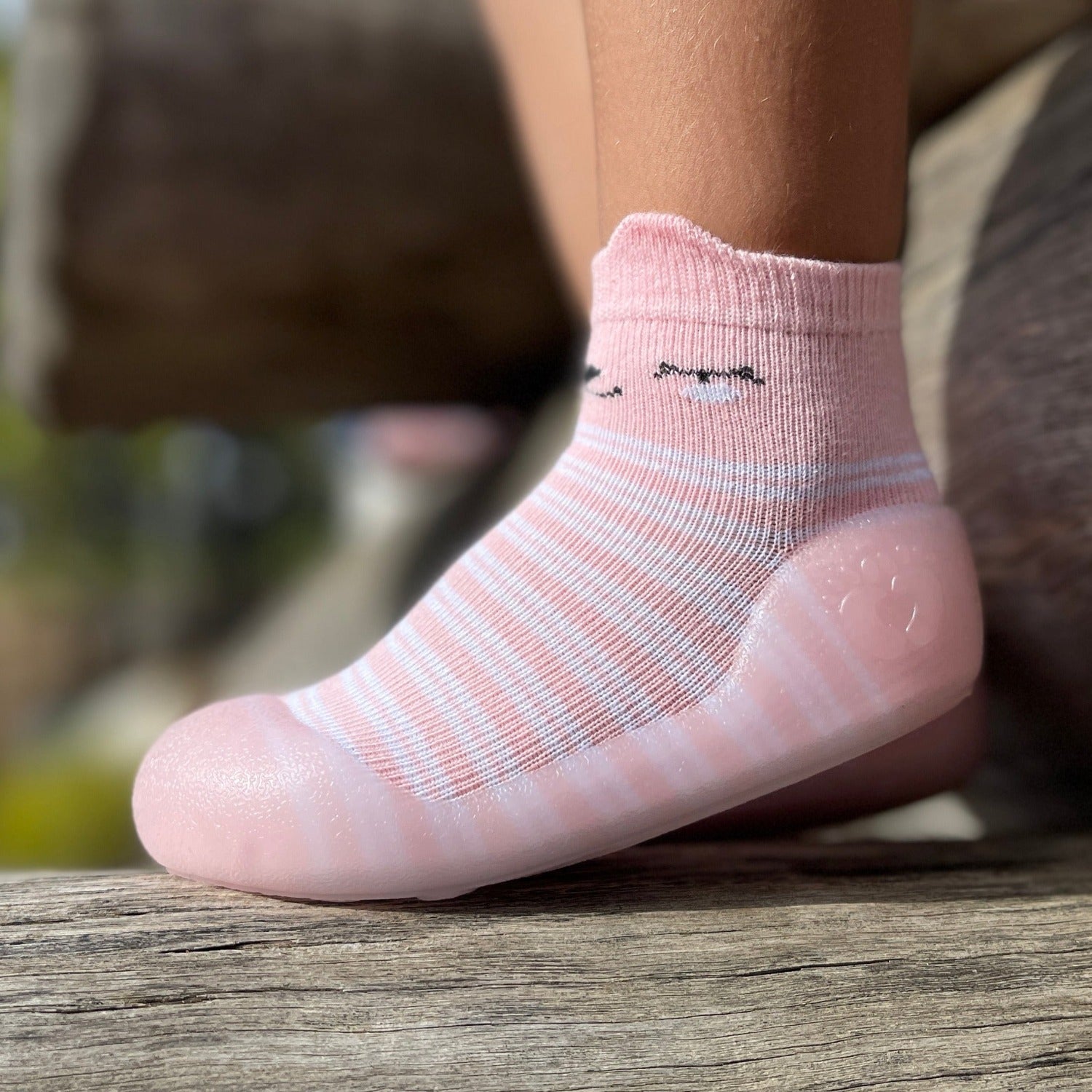 Pink Kitten Sole Sox