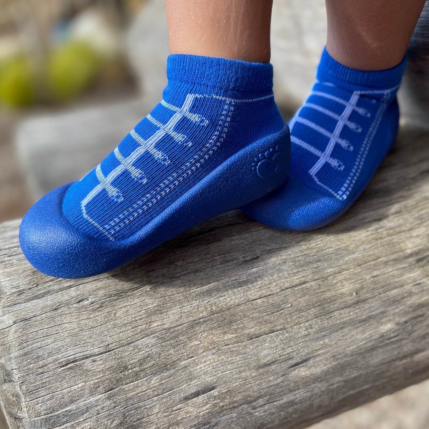 Blue Laces Pre-walker Baby Shoes