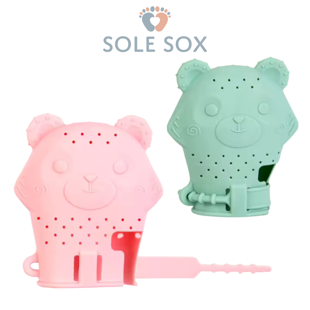 Silicone Baby &amp; Infant Teething Mittens