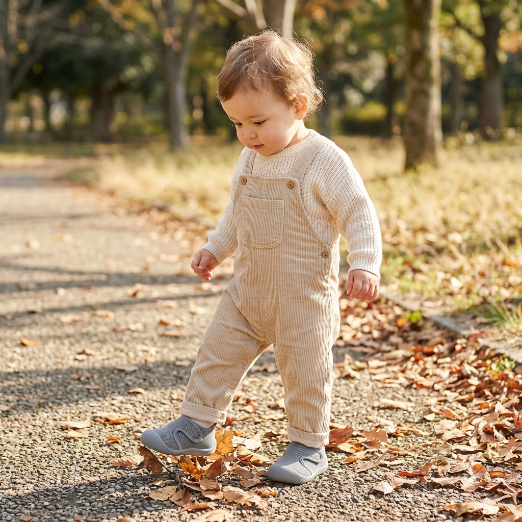 Grey Velcro Mesh Sole Sox