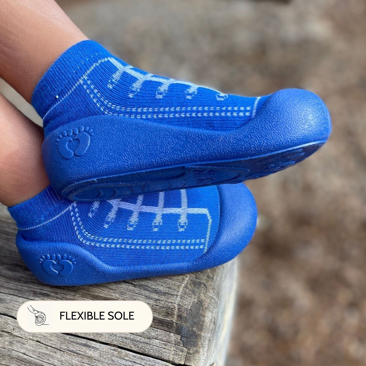 Blue Laces Sole Sox