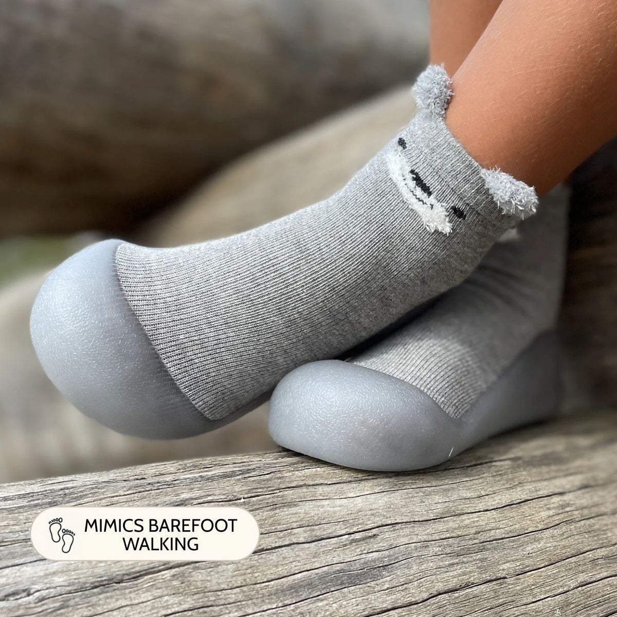 Grey Bear Sole Sox