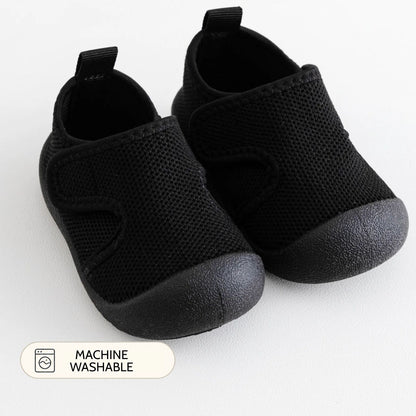 Black Velcro Sole Sox