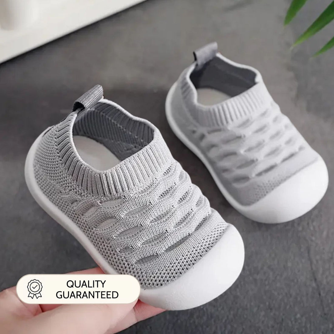 Grey Breathable Mesh Sole Sox