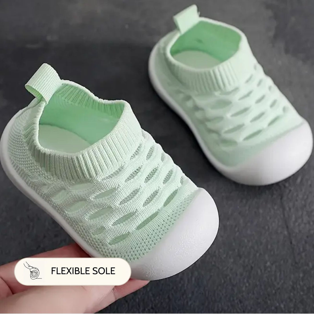 Mint Breathable Mesh Sole Sox