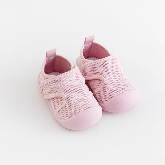 Pink Velcro Mesh Sole Sox