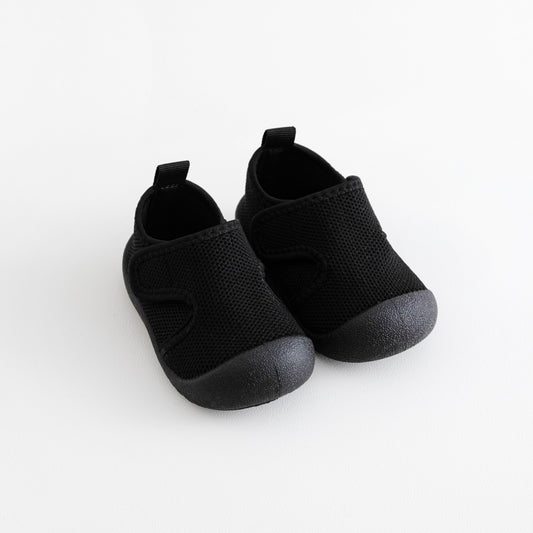 Black Velcro Mesh Sole Sox