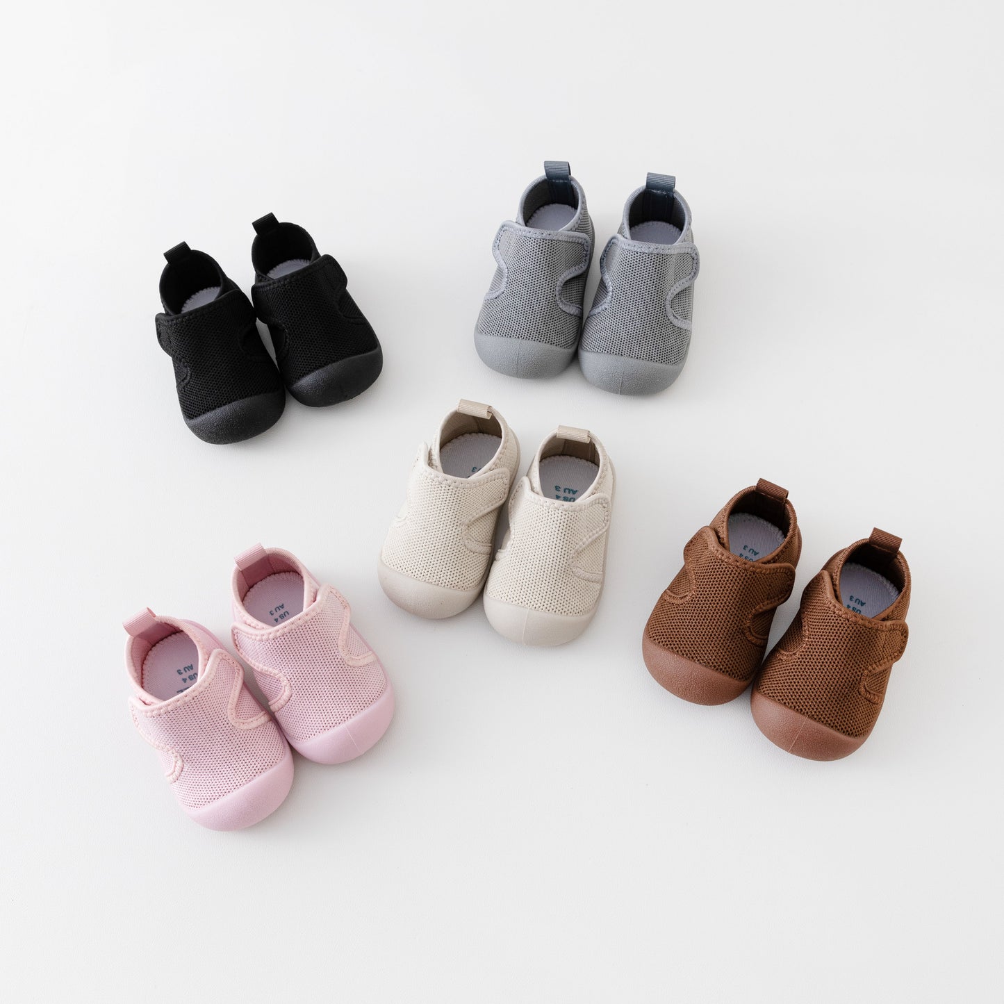 Pink Velcro Mesh Sole Sox