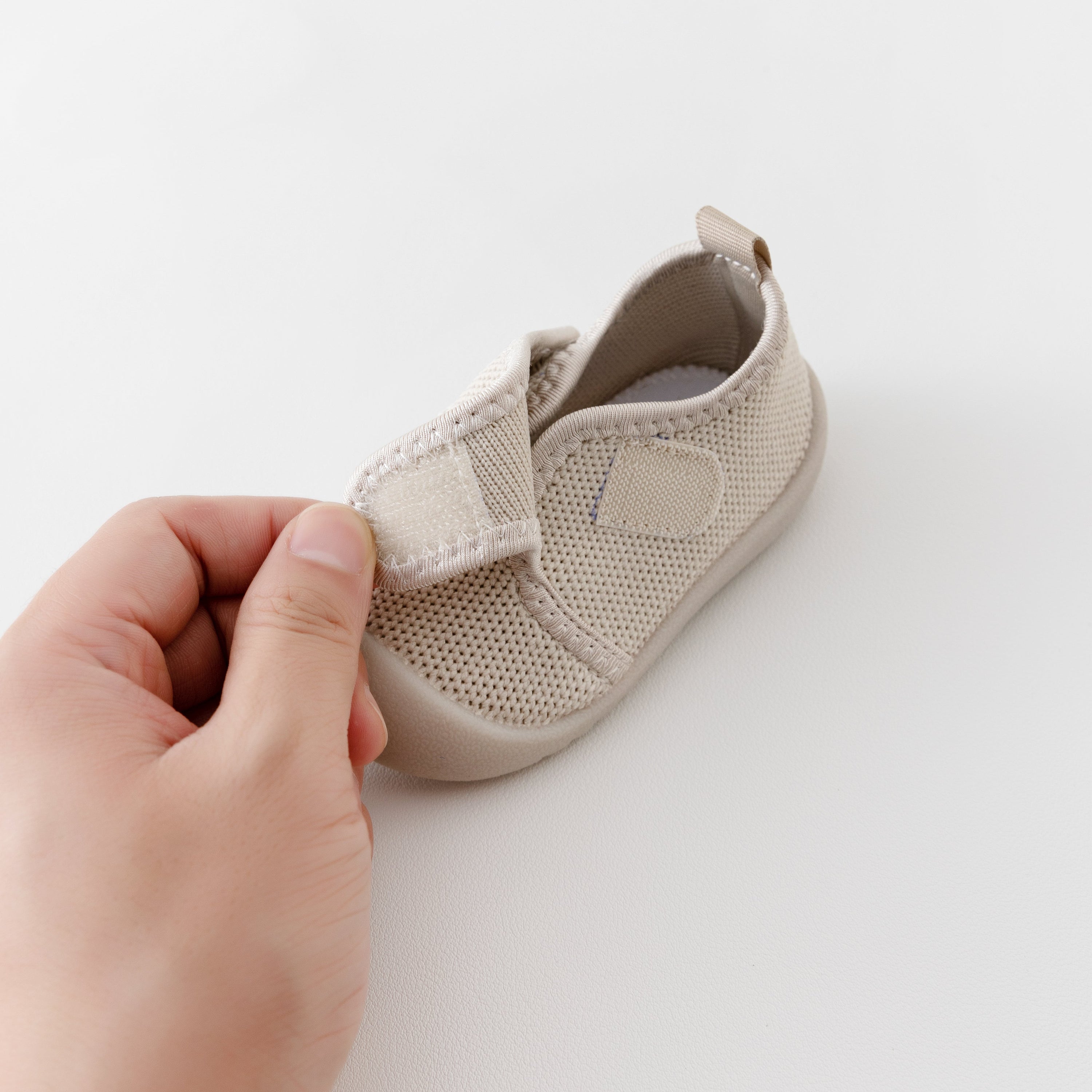 Sand Velcro Sole Sox