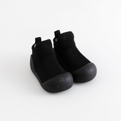 Midnight Black Sole Sox Baby Shoes