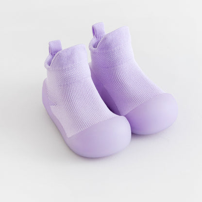 Lavender Sole Sox Baby Shoes