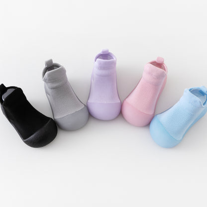 Midnight Black Sole Sox Baby Shoes