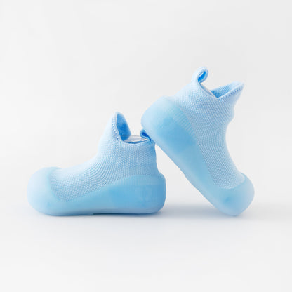 Baby Blue Sole Sox Baby Shoes