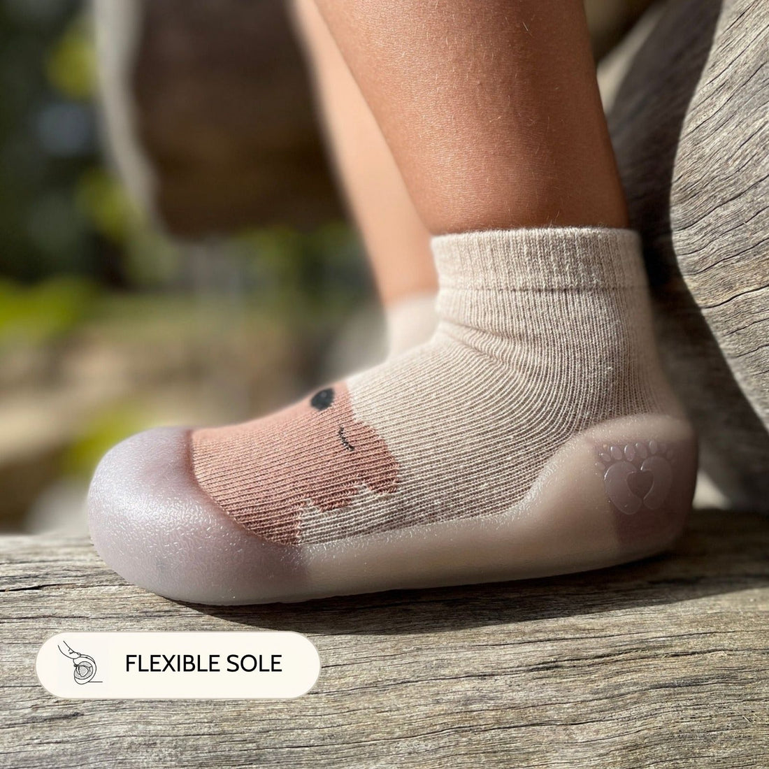 Brown Bear Sole Sox