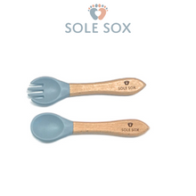 Load image into Gallery viewer, Baby Fork &amp; Spoon Set

