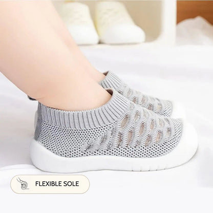 Grey Breathable Mesh Sole Sox