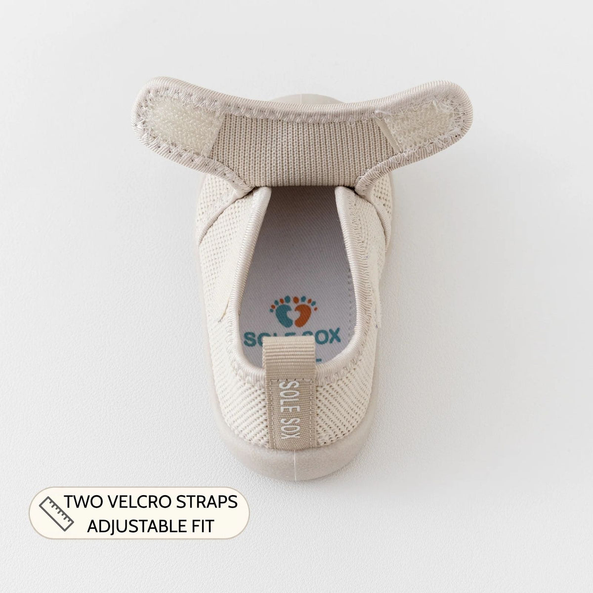 Sand Velcro Sole Sox