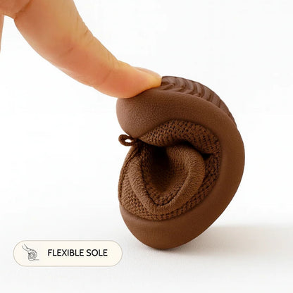 Chocolate Velcro Sole Sox