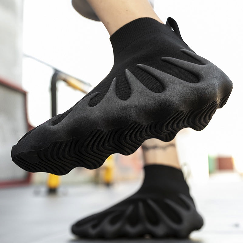 Sole Sox Sneakers for Kids &amp; Adults - Black