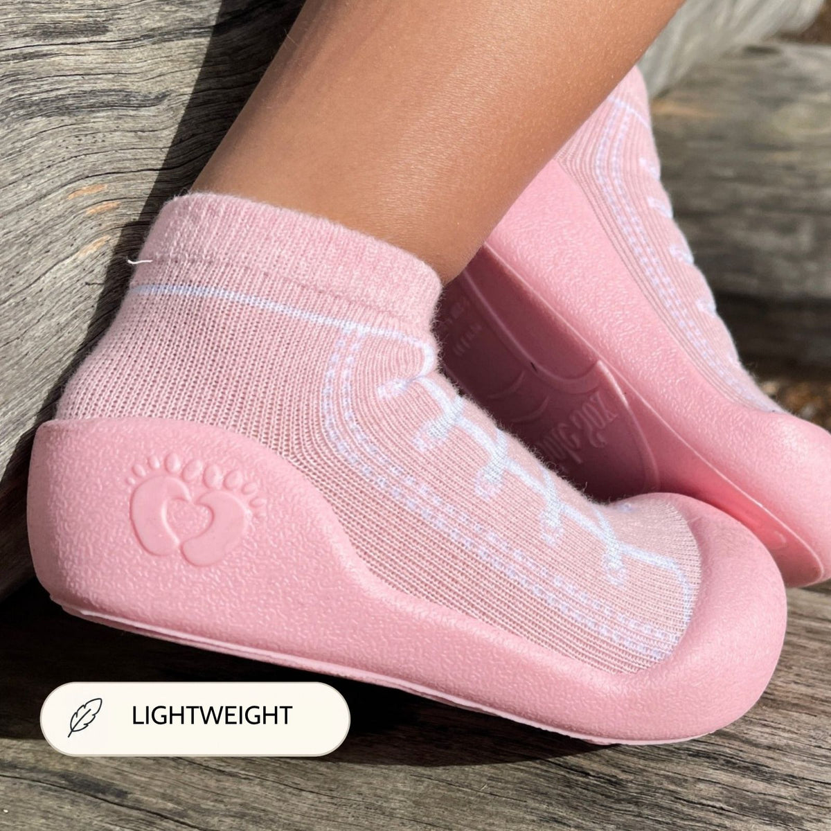 Pink Laces Sole Sox