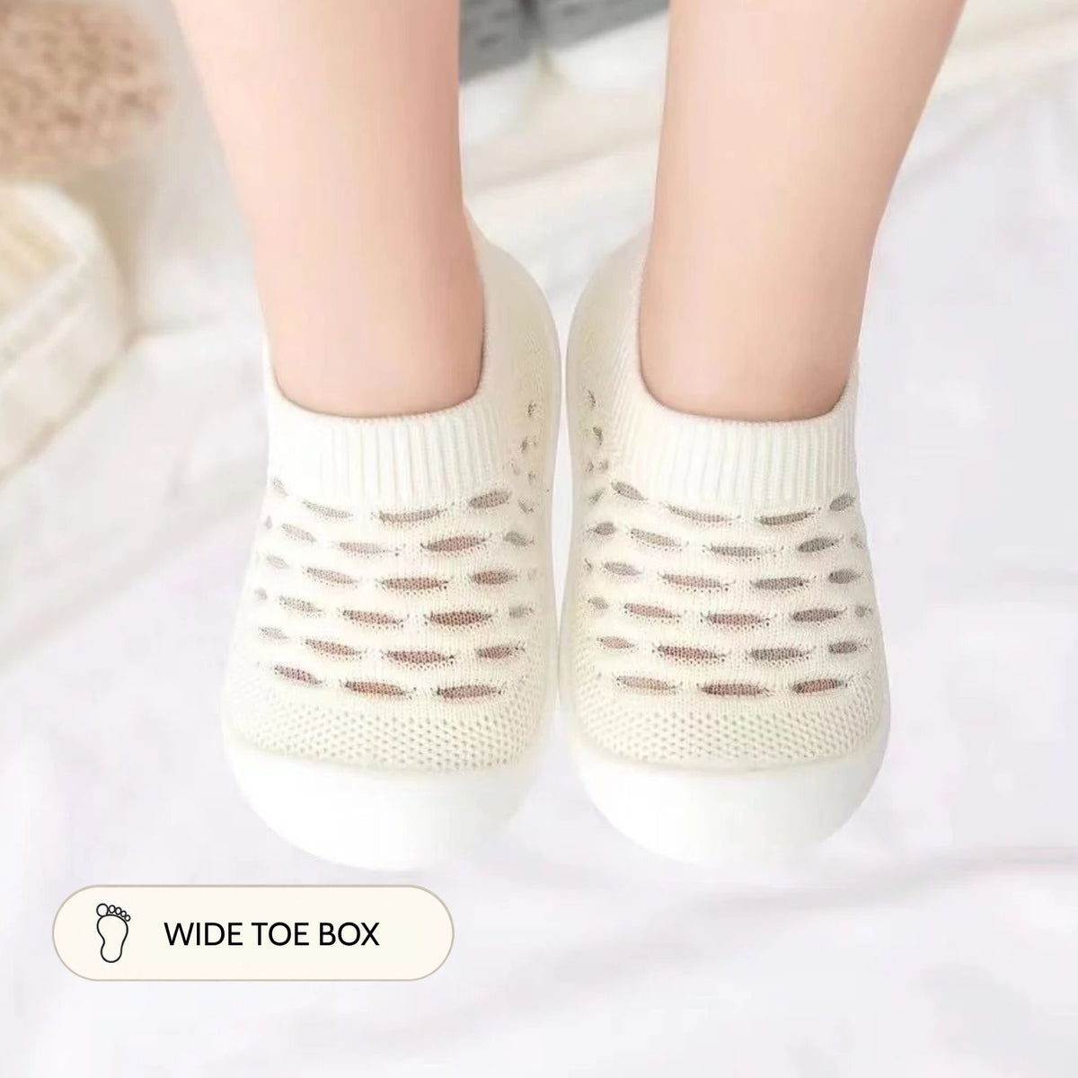 Lemon Breathable Mesh Sole Sox