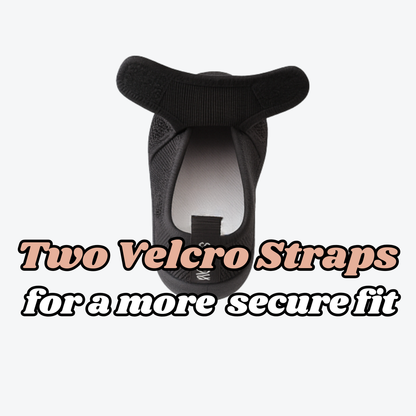 Black Velcro Mesh Sole Sox