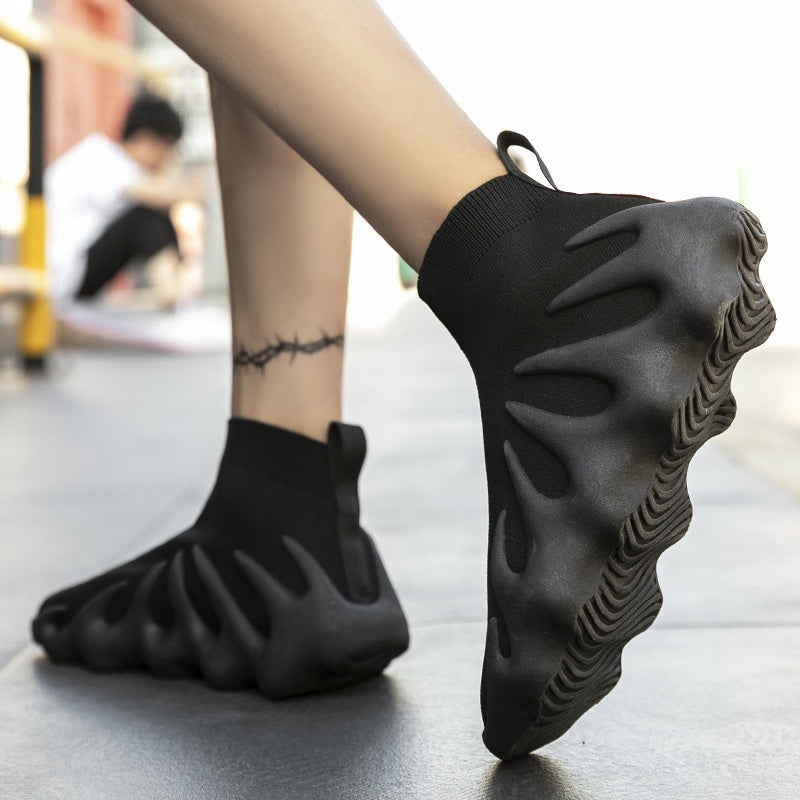 Sole Sox Sneakers for Kids &amp; Adults - Black