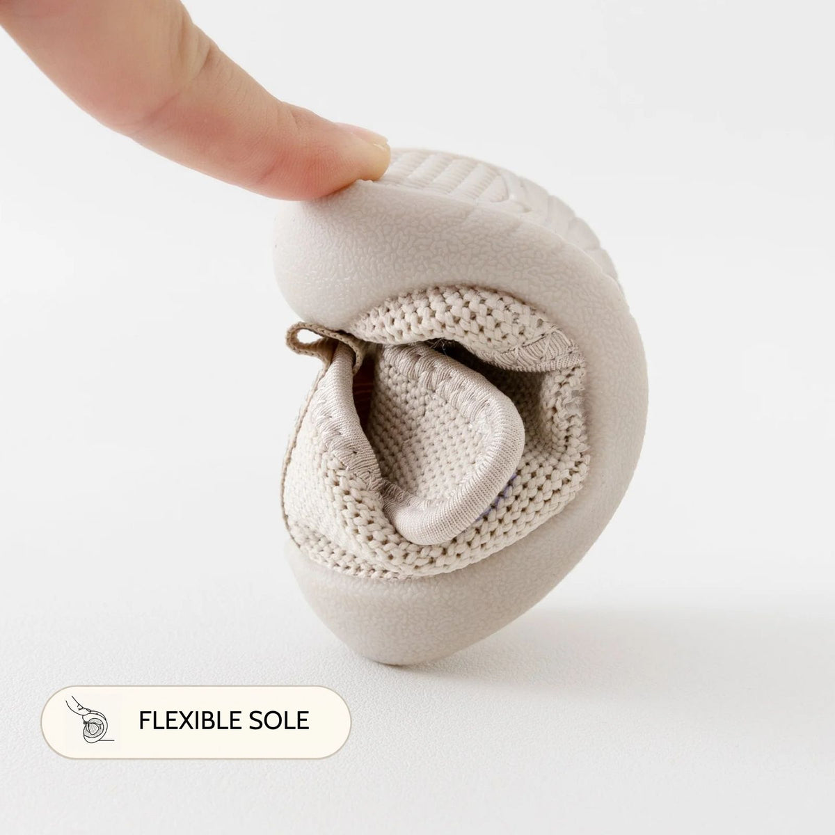 Sand Velcro Sole Sox