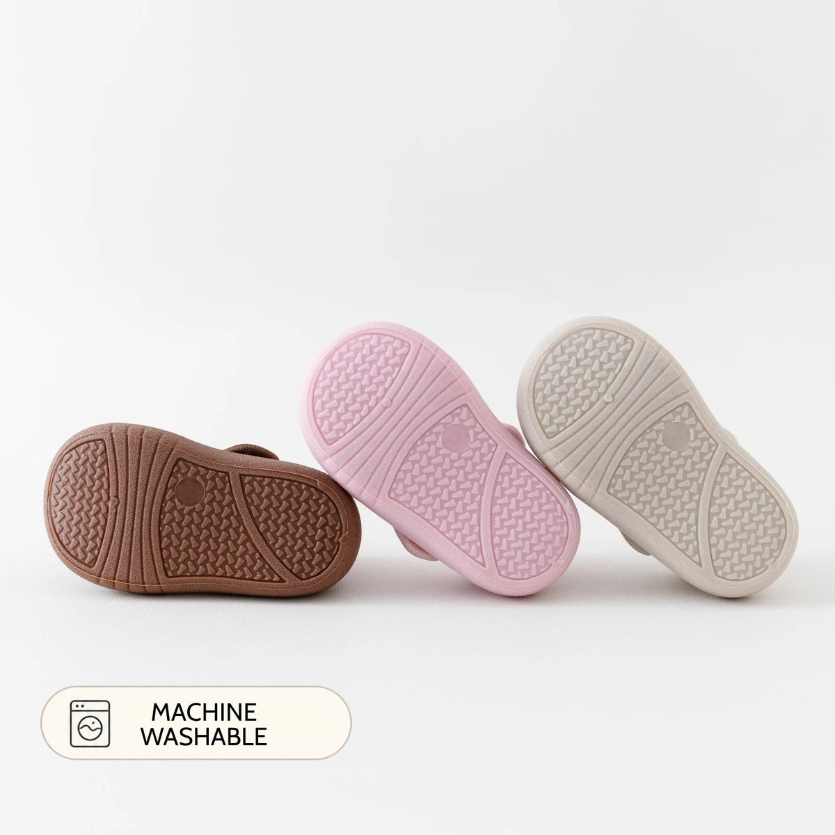 Pink Velcro Sole Sox