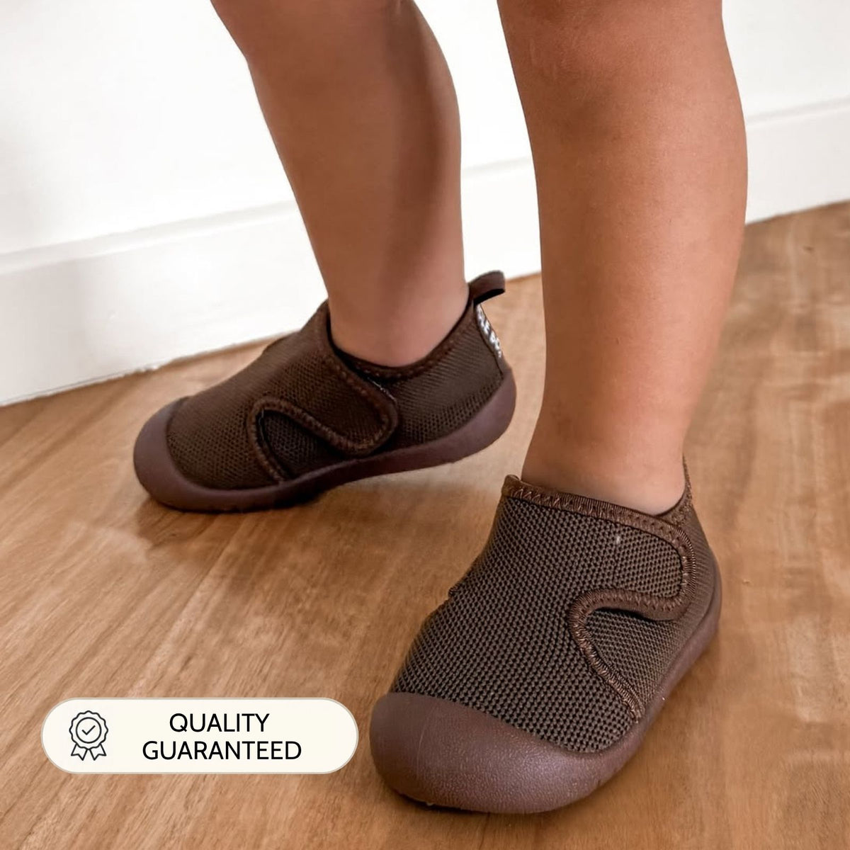 Chocolate Velcro Sole Sox