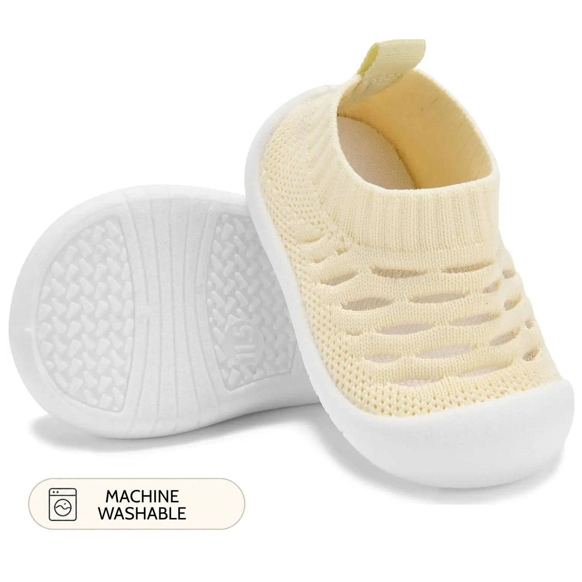 Lemon Breathable Mesh Sole Sox